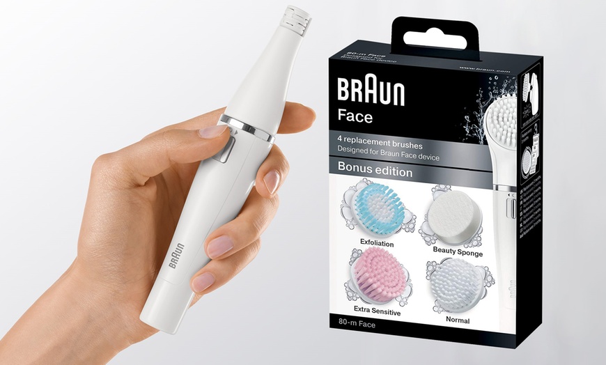 Image 15: Braun Face Epilator