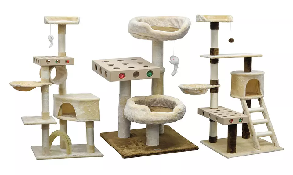 Go Pet Club IQ Busy Box Cat Trees - Primary Image