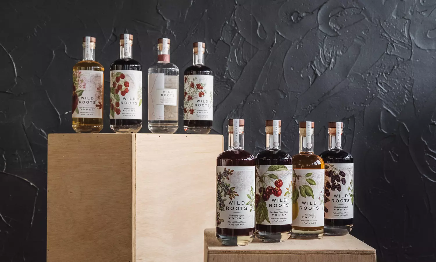 $25 for Vodka Flight, Mini-Cocktail, and Branded Metal Straw for Two at Wild Roots Spirits ($36 Value) - Primary Image