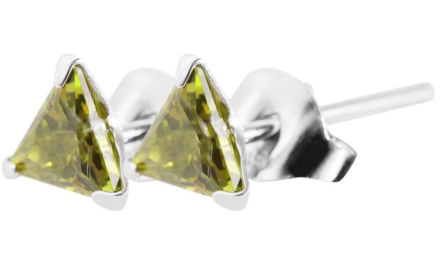 Image 41: 1, 2 ou 3 boucles d'oreilles goujons en argent sterling pour enfants