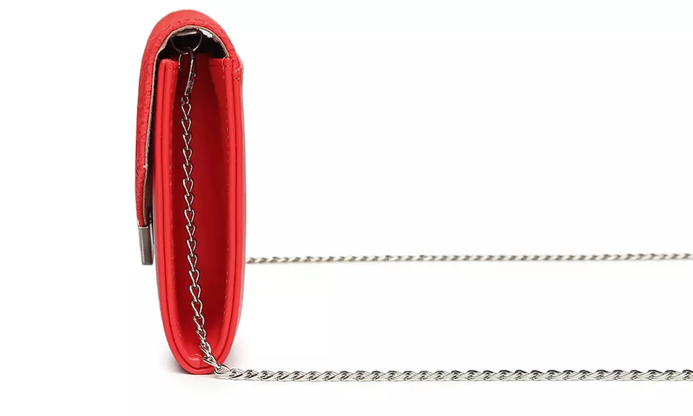 Lace-Detail Evening Clutch