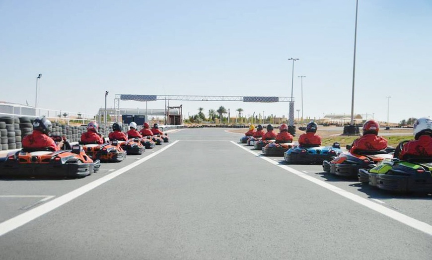 Image 8: Outdoor Karting Experience