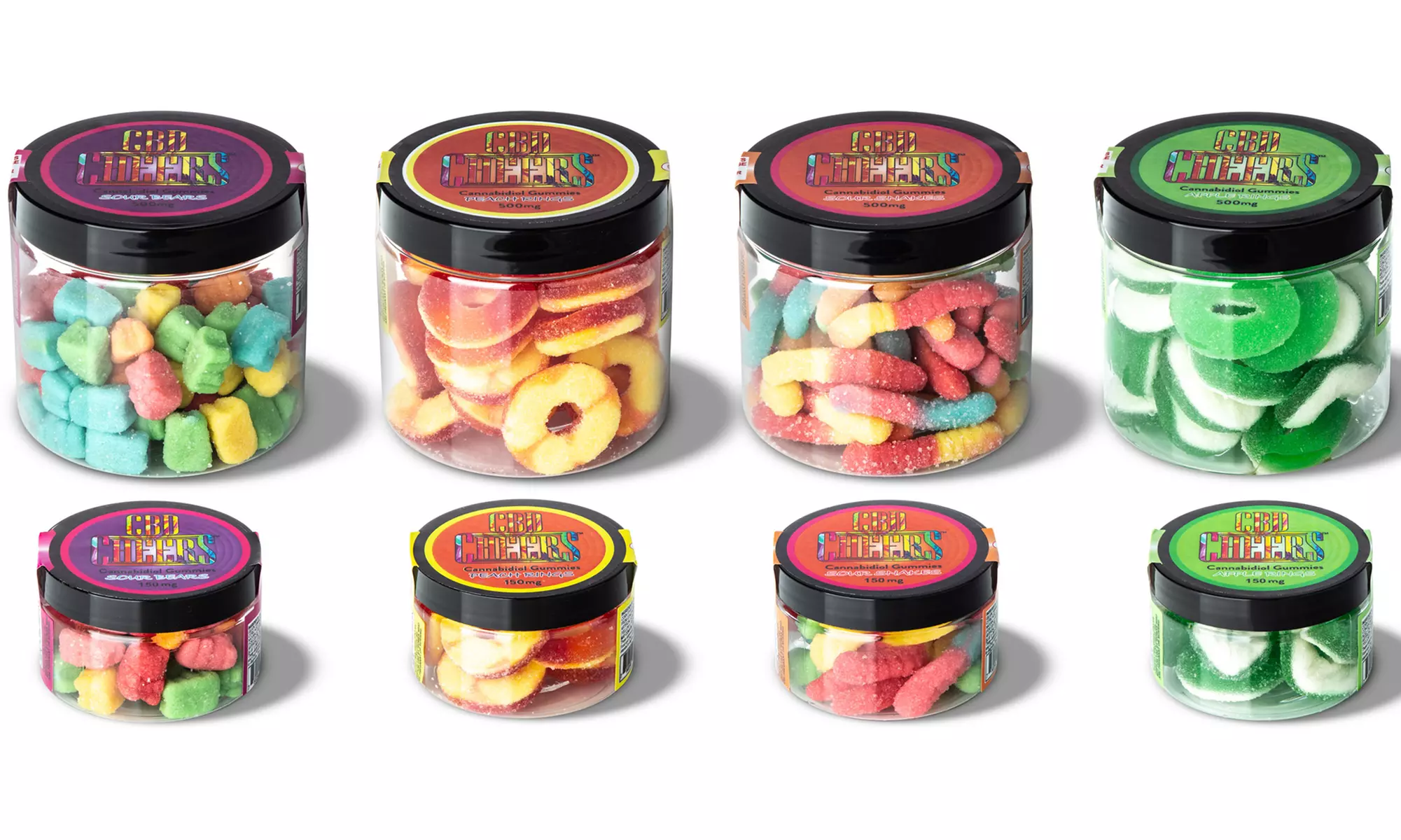 Pure Isolate CBD Gummies from Cheers CBD (150mg-500mg) - Primary Image