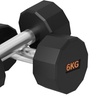 Image 9: SPORTNOW Set of 2 Dumbbell Weights 2-12kg