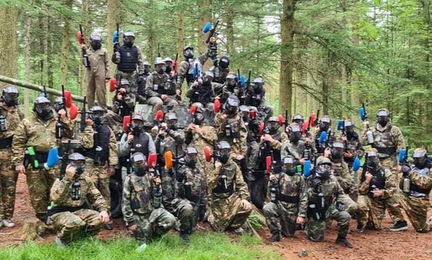 Image 3: Paintball Day with 100 Paintballs