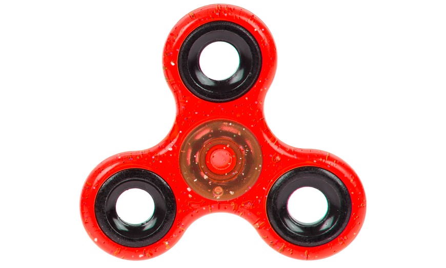 Image 4: Whirlerz Glitter Fidget Spinner