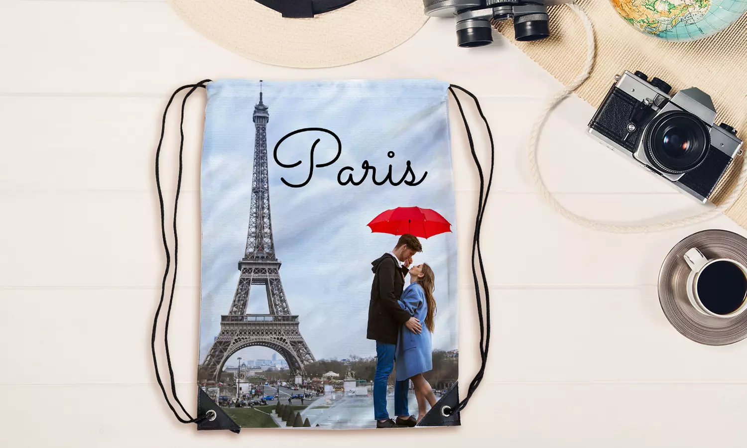 Foto-Kordelzug-Tasche