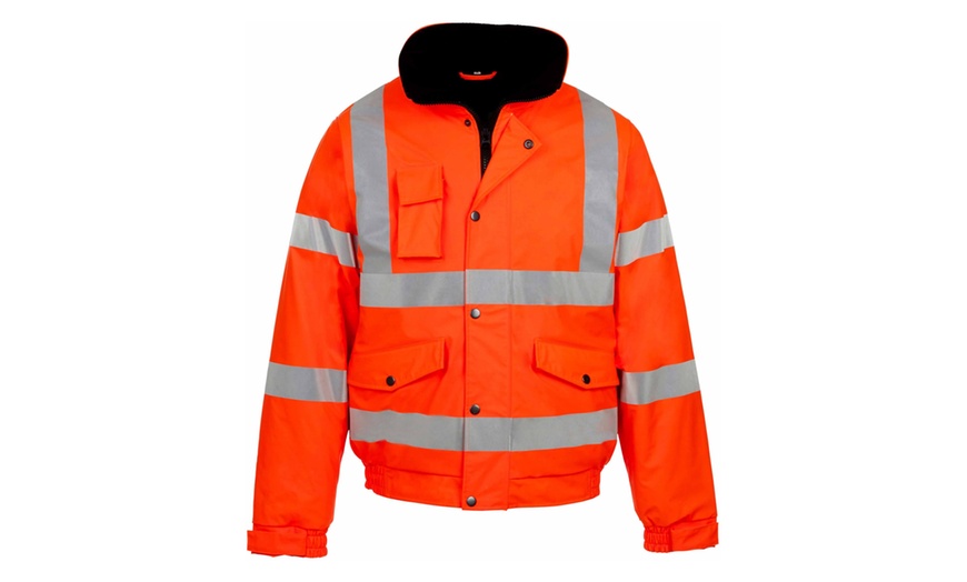 Image 2: Men's High Visibility Jacket