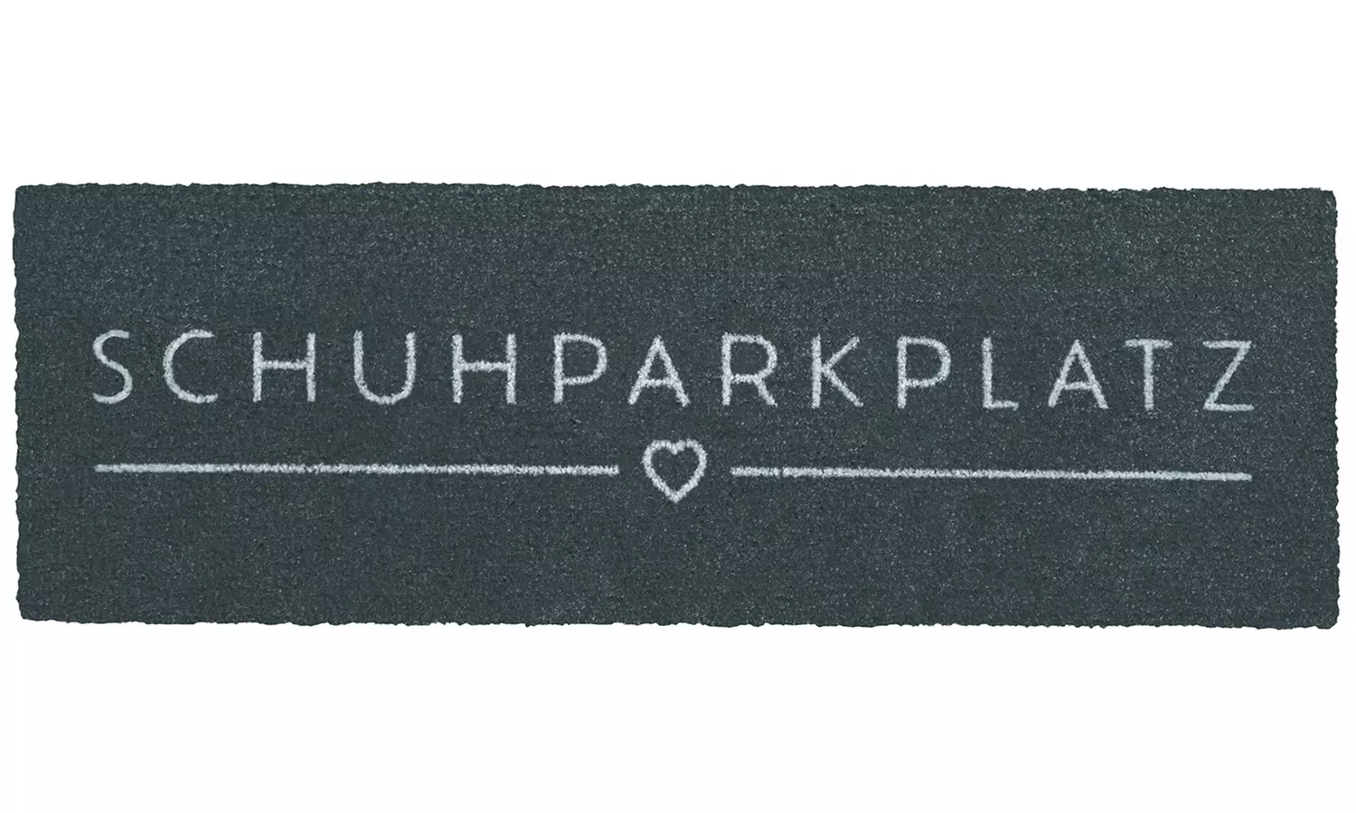 GMD Living Fußmatte „Schuhparkplatz“ in Grau oder Anthrazit in der Größe nach Wahl - Second Medium