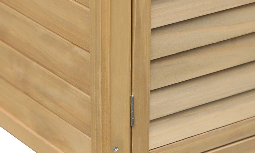 Image 4: Wooden Garden Storage Shed