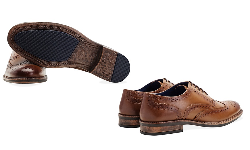 Image 6: Men's Oxford Brogue Shoes