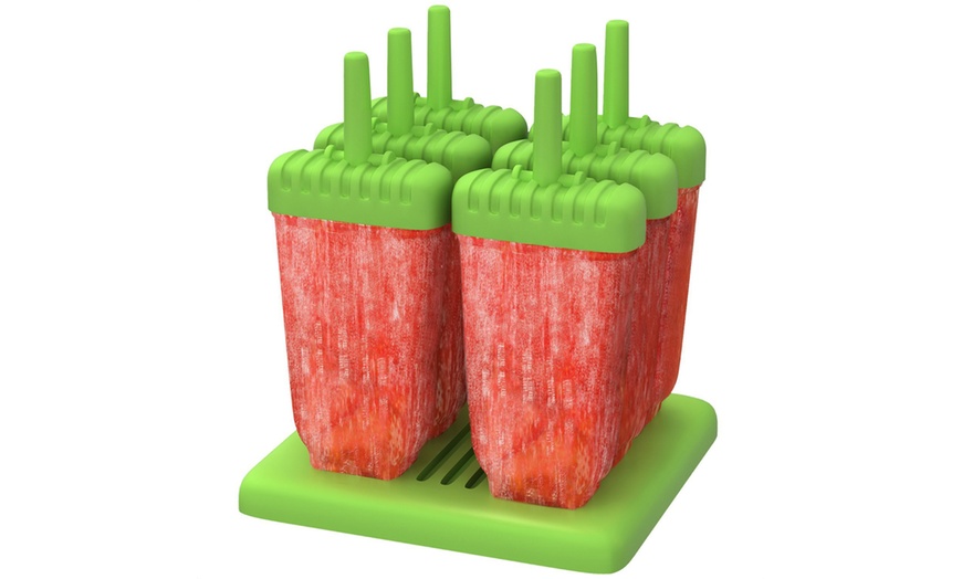 Image 2: Homiu 6 Reusable Ice Lolly Moulds