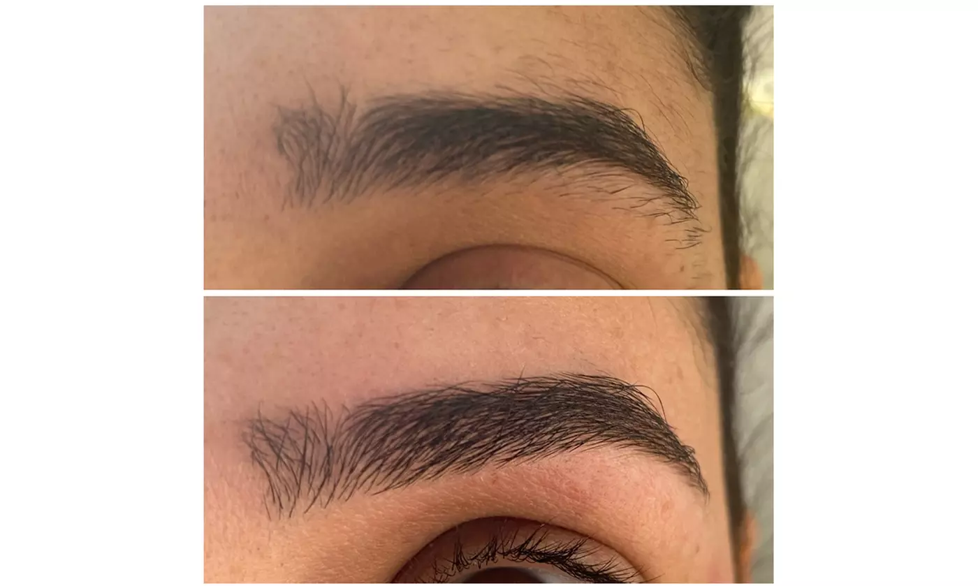 Restructuration ou Browlift des sourcils chez Sand-beauty & brows