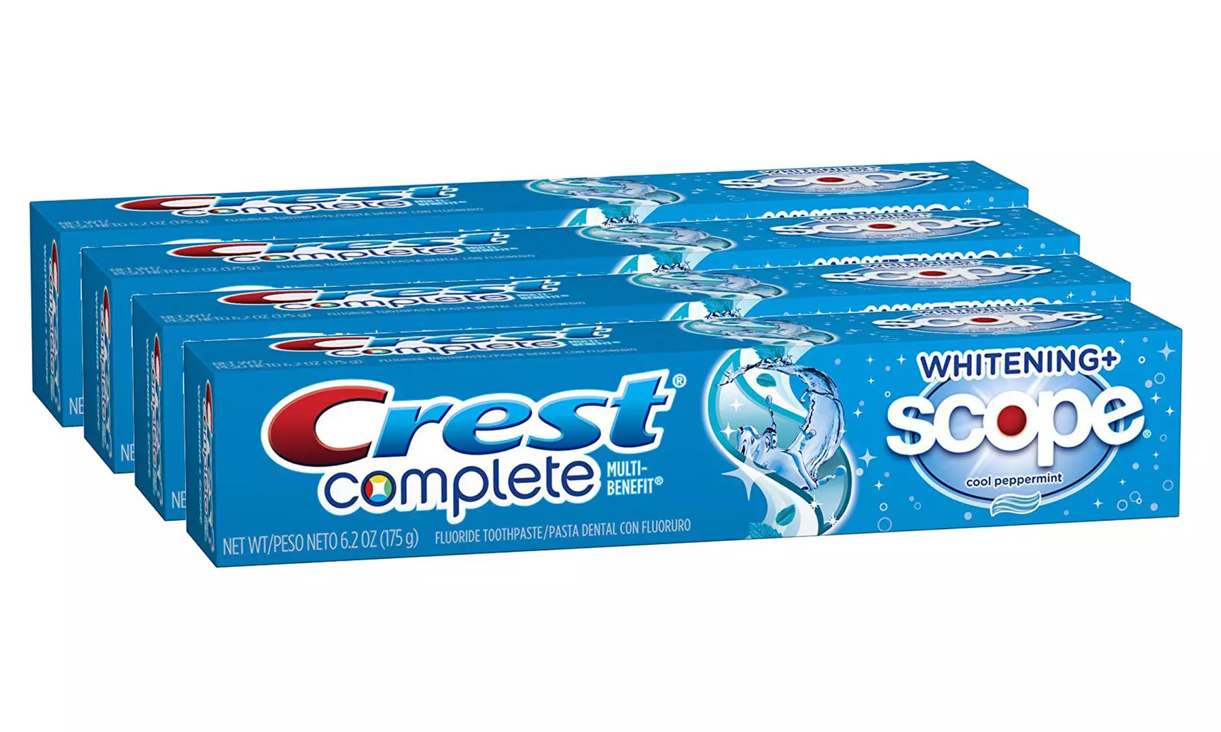 Crest Complete Whitening Scope Toothpaste 6.2 Oz. (2- or 4-Pack) - Primary Image