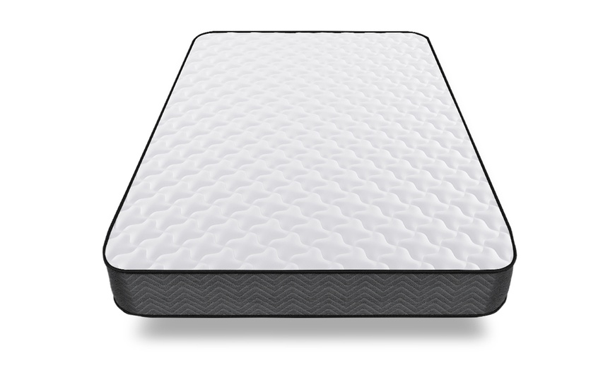 Image 8: Memory Foam Quilted Sprung Mattress