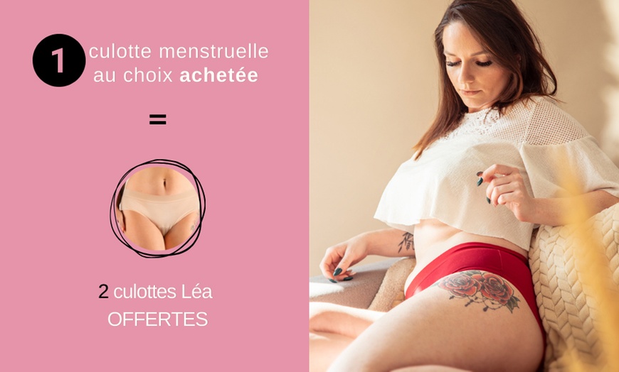 Image 2: Culotte menstruelle avec Mademoiselle Culotte