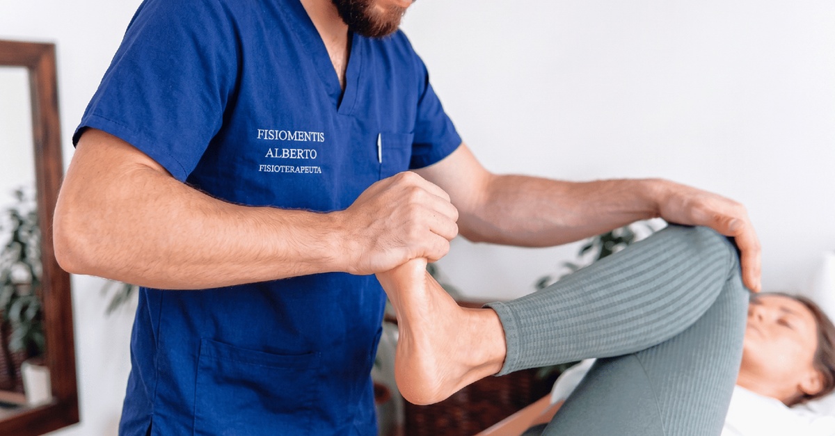 Sesión de fisioterapia personalizada en Barcelona