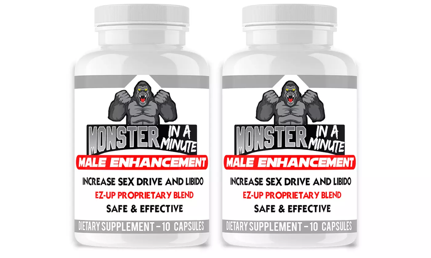Monster in a Minute Male Enhancement (2- or 4-Pack) - Second Medium