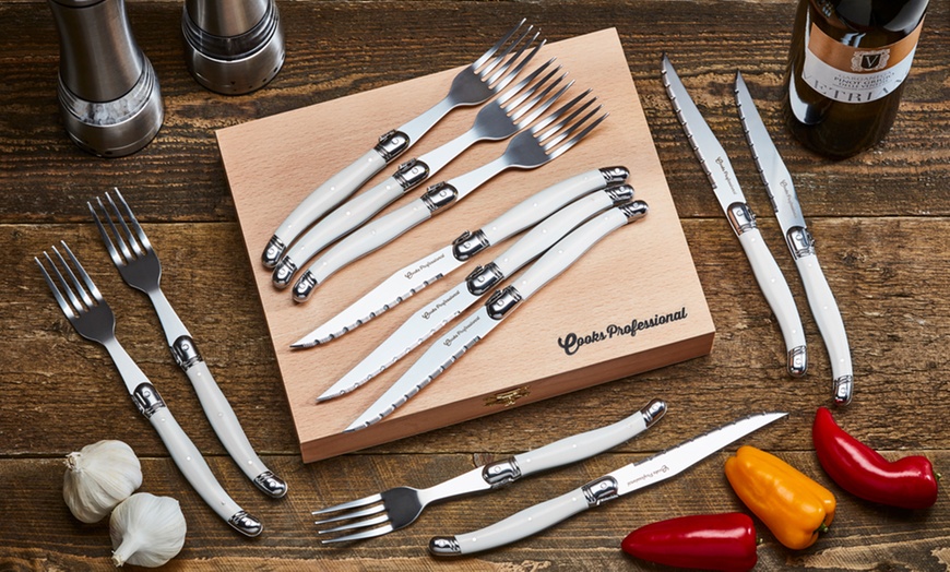 Image 9: Cooks Professional Cutlery Set