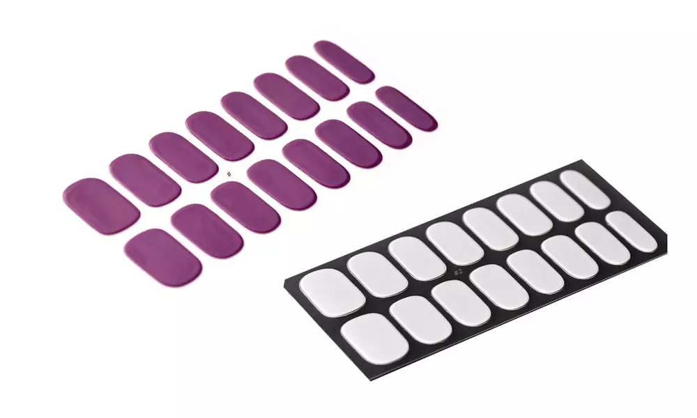 1x oder 2x 16er-Set Gel-Nagelaufkleber