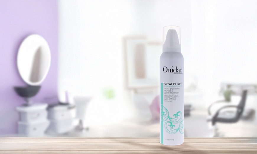 Image 1: Ouidad VitalCurl Plus Soft Defining Mousse For Unisex 5.7 oz Mousse