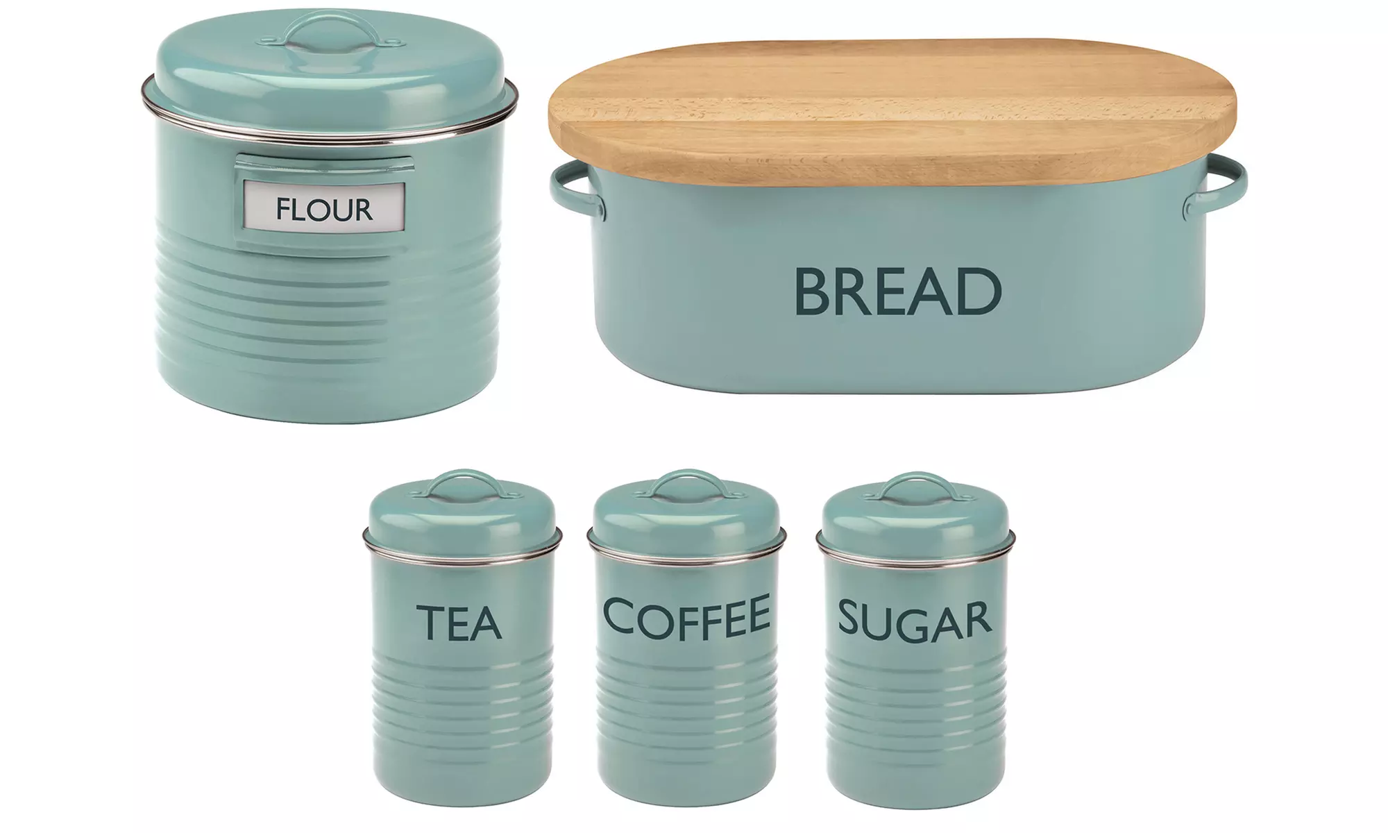 Typhoon Vintage Kitchen Blue Storage Containers
 - Primary Image
