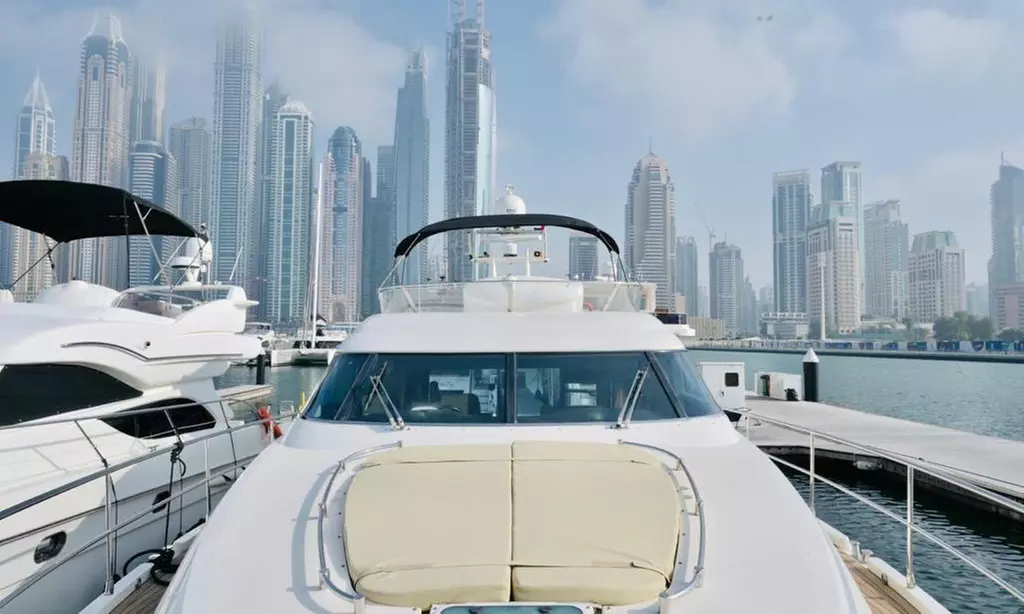 Embark on a Luxury Dubai Marina Yacht Cruise at Media Waves Yachts!