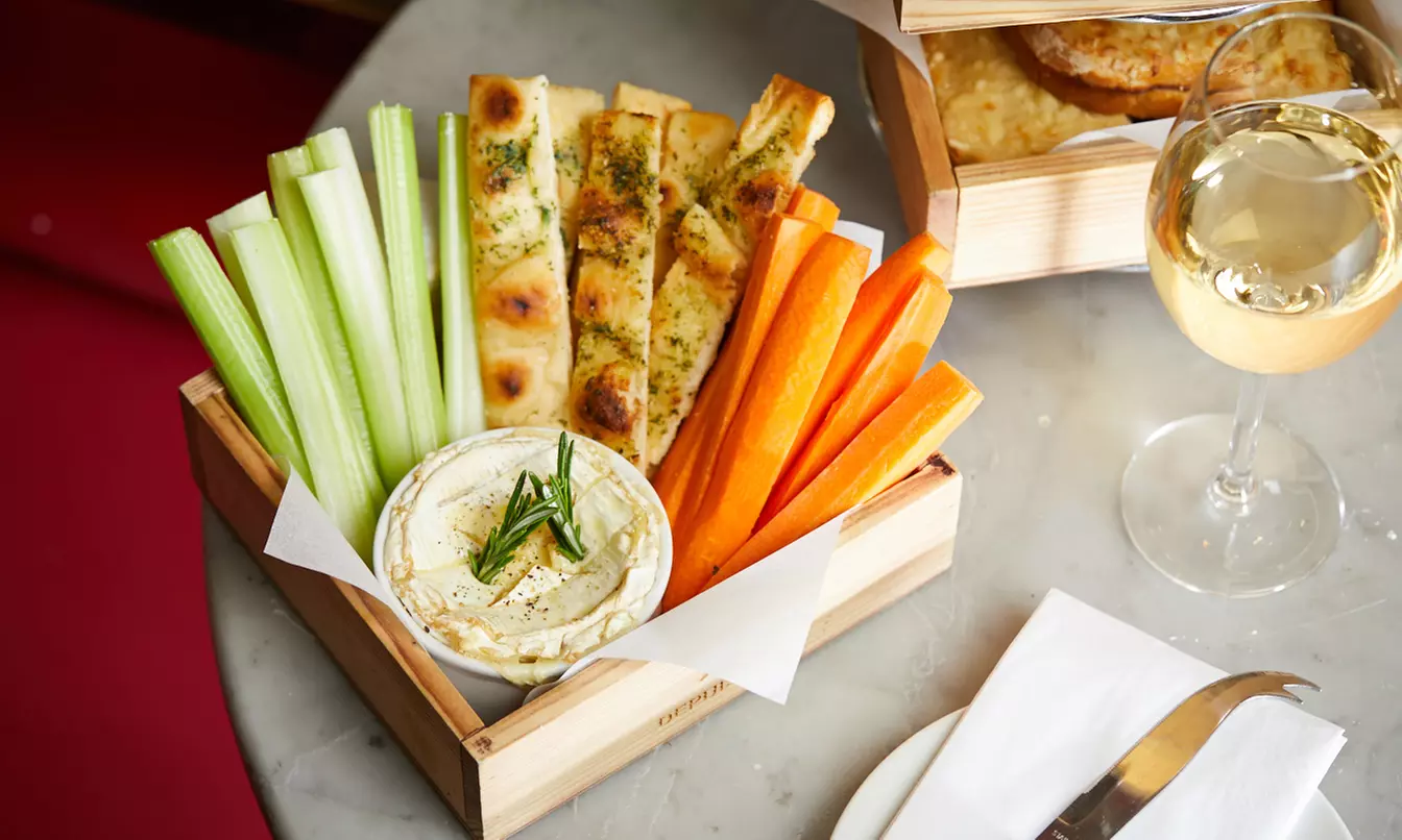 Cheese Lover's Afternoon Tea with Glass of Wine for Two at Café Rouge, Nationwide - Second Medium