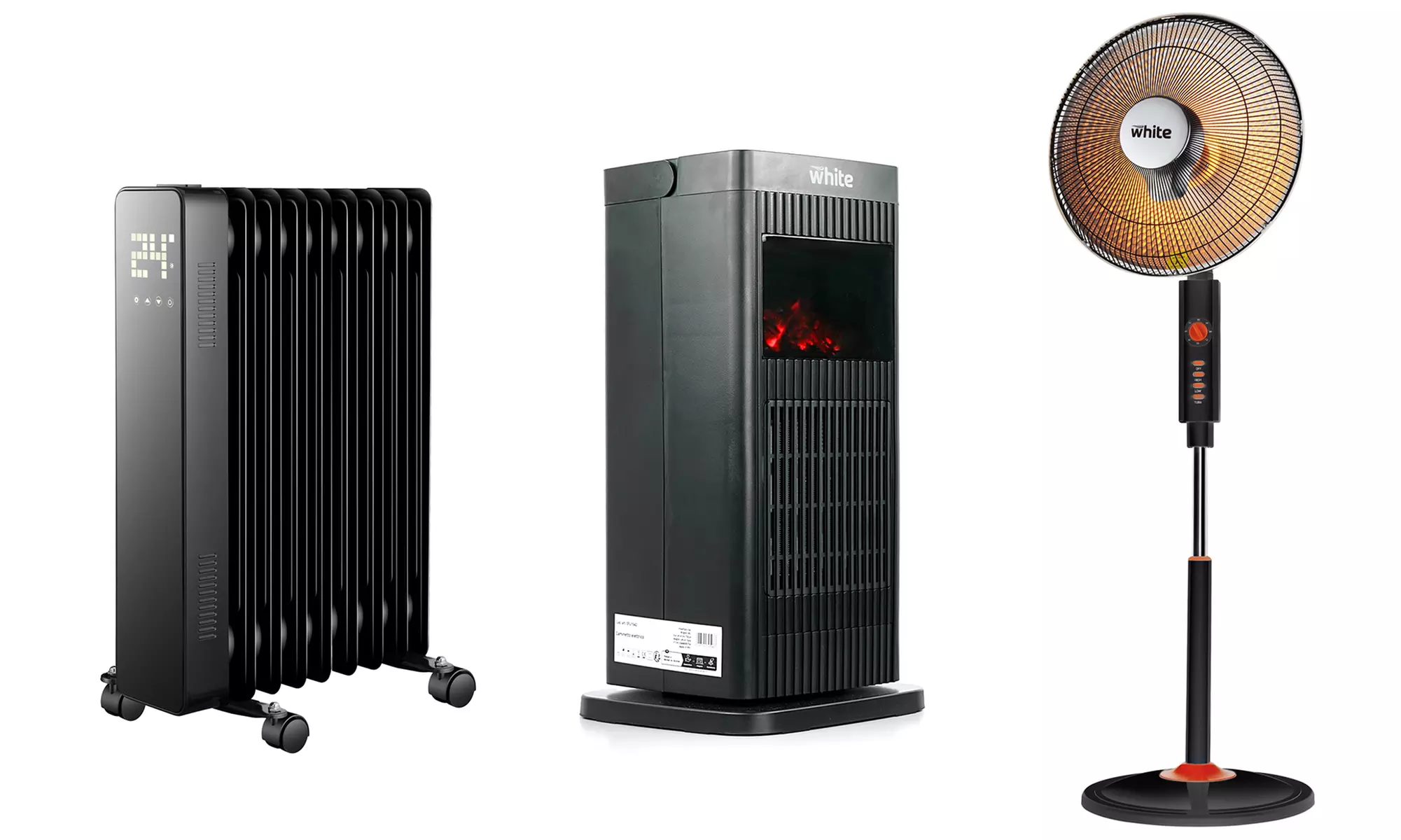 Stufa elettrica White