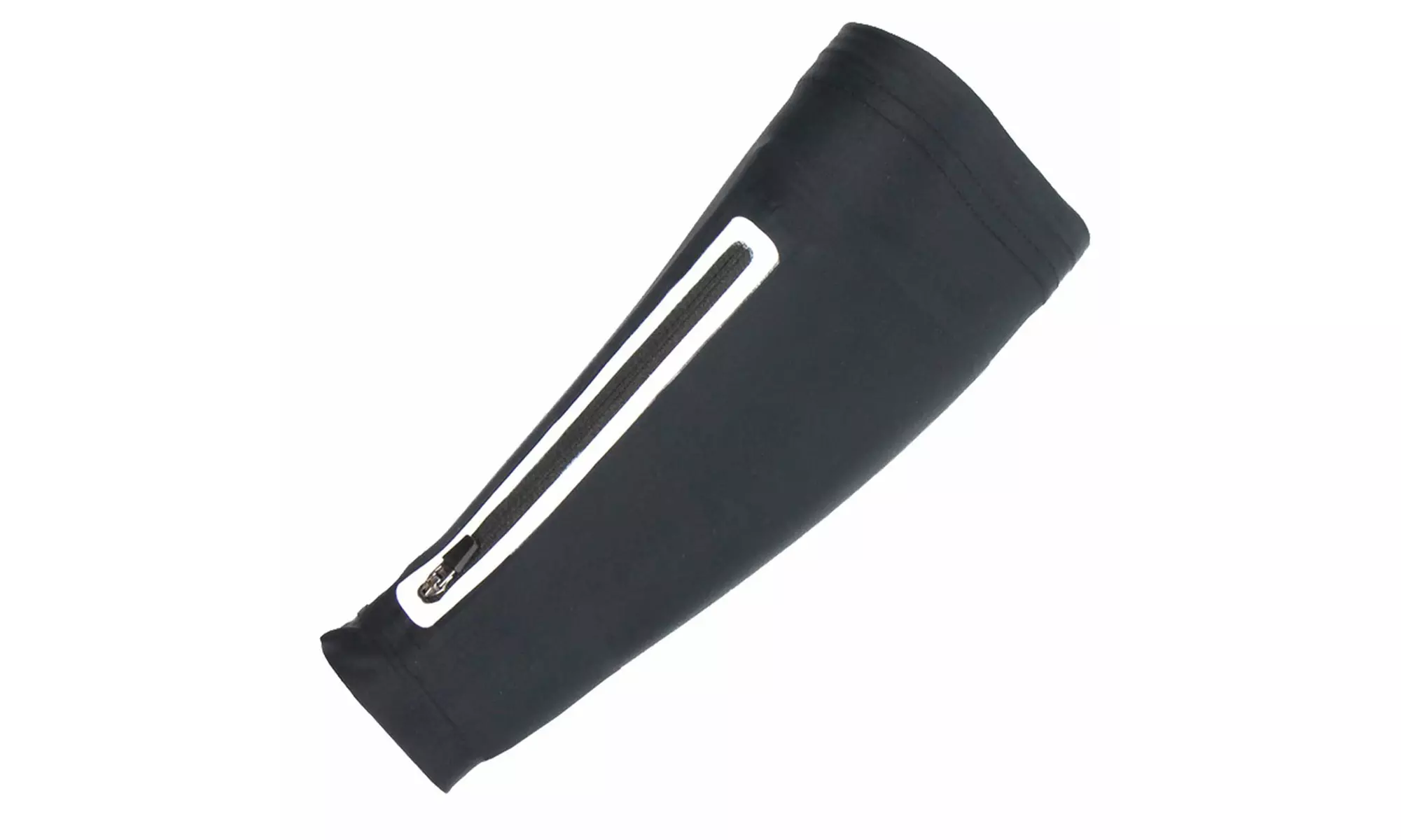 Active Arm Sleeve with Zipper Pocket for Phone or Passport - Second Medium