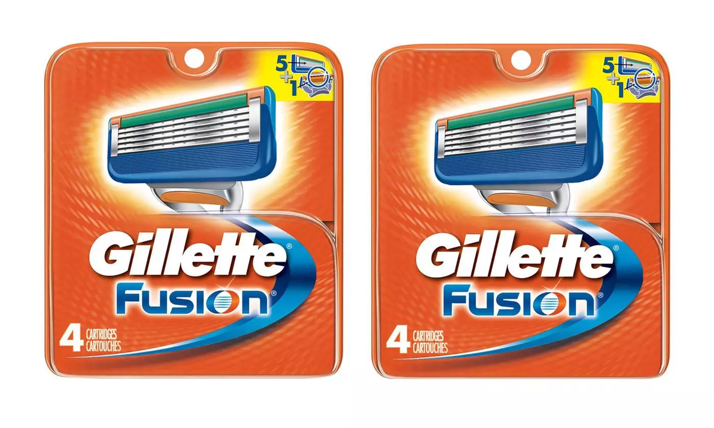 Gillette Fusion Men's Razor Blade Refills (4, 8, 12, 16 or 20-Pack) - Primary Image