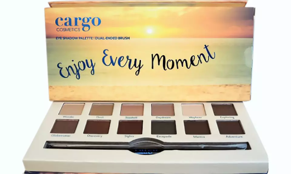 Cargo Cosmetics Enjoy Every Moment 12-Color Eye Shadow Palette - Primary Image
