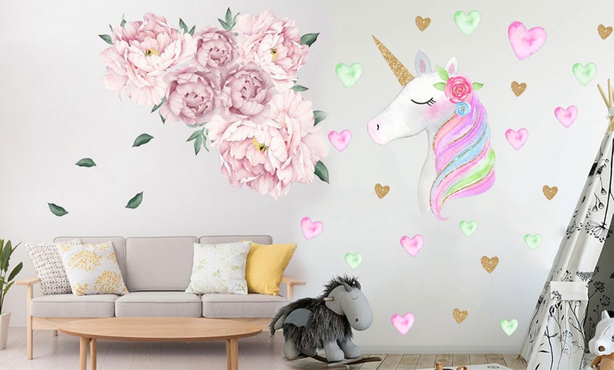 Image 1: Removable Sticker Wall Decals
