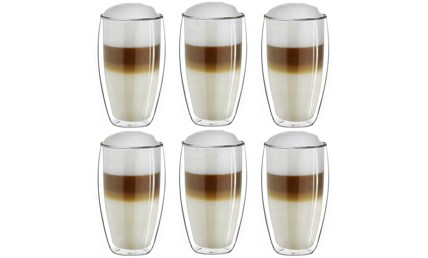 Image 8: Coffret cadeau avec 4 ou 6 verres à double paroi de la marque Creano