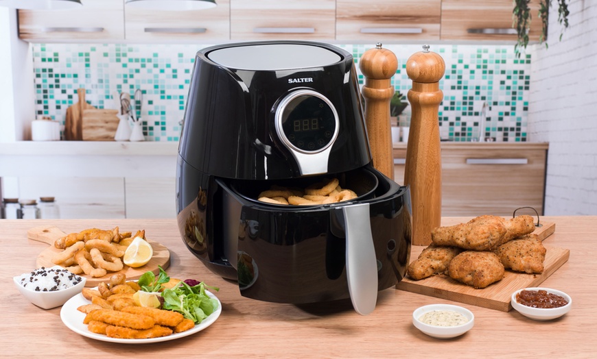 Image 3: Salter Digital Hot Air Fryer