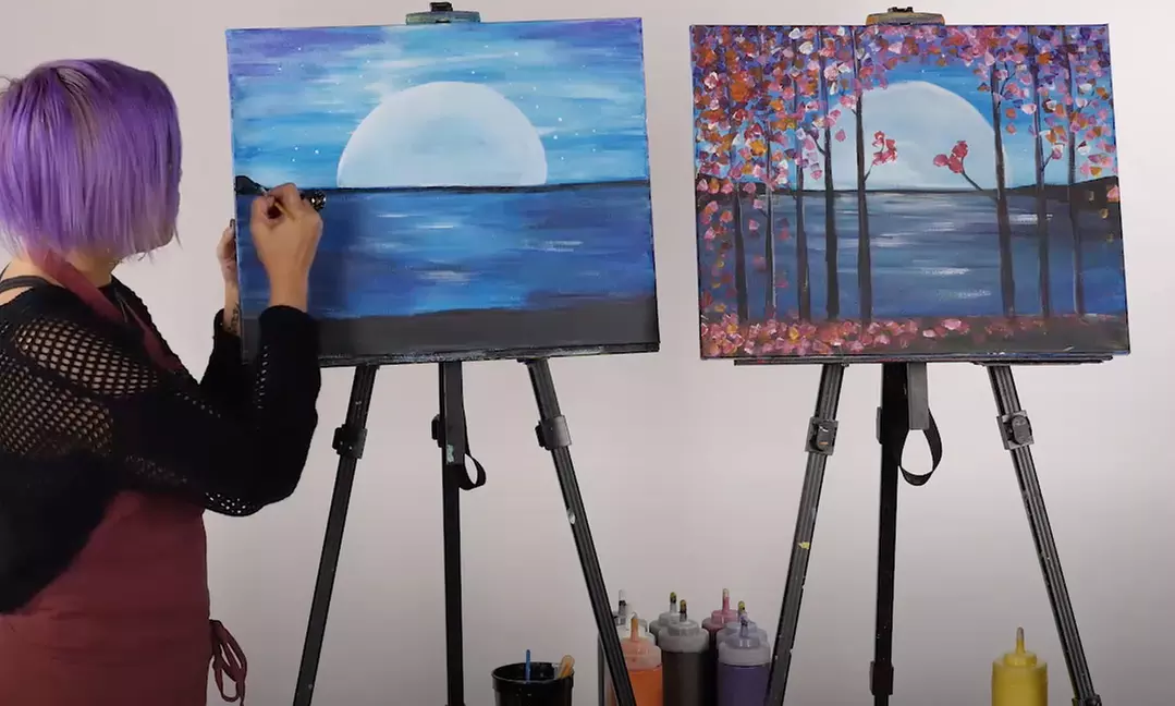 On-Demand Paint and Sip Event with Painting & Vino (Canada)
