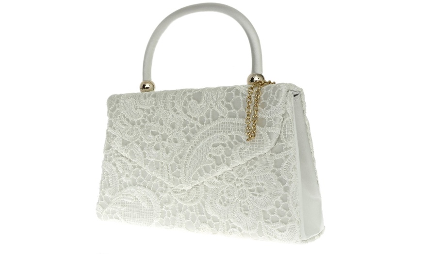 Image 7: Camilla Top Handle Clutch Bag