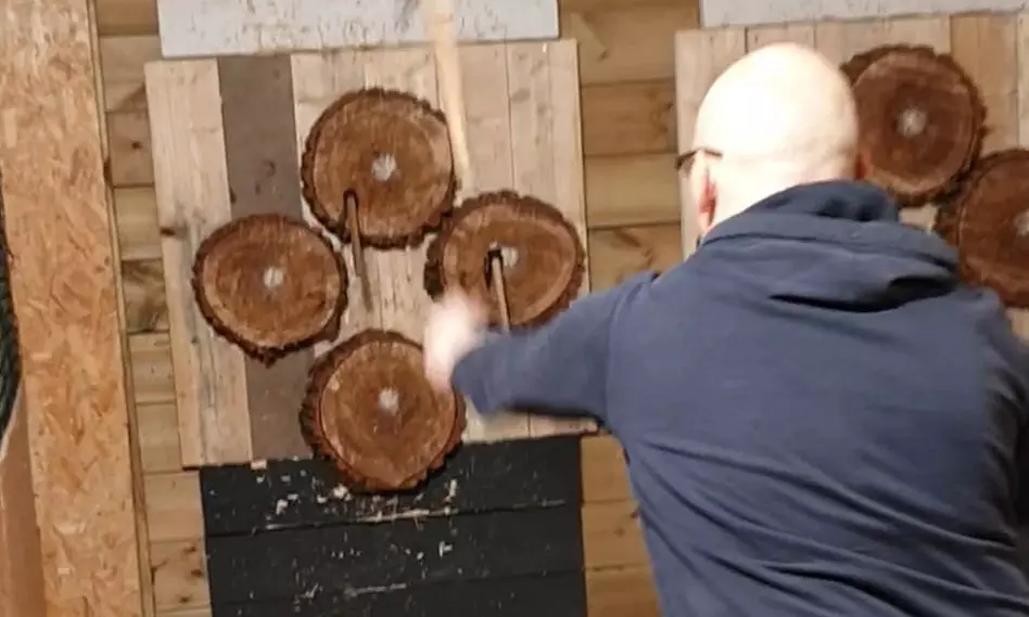 Axe Throwing or Air Gun Shooting