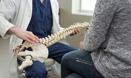 Chiropractic Package with Consultation, Exam, Two Treatments, and One-Hour Massage - Newark Integrated Healthcare