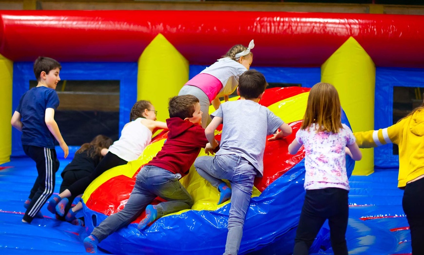 Image 1: One-Hour Inflatable Games Party