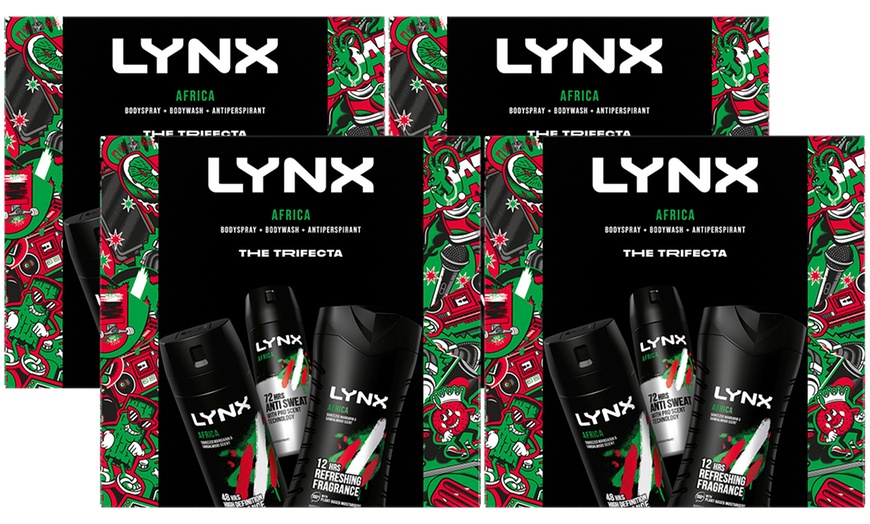 Image 6: Lynx Africa The Trifecta Gift Set for Him