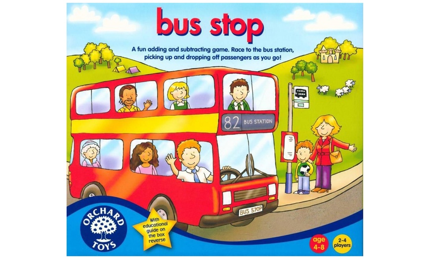 Image 1: Orchard Toys Bus Stop Board Game