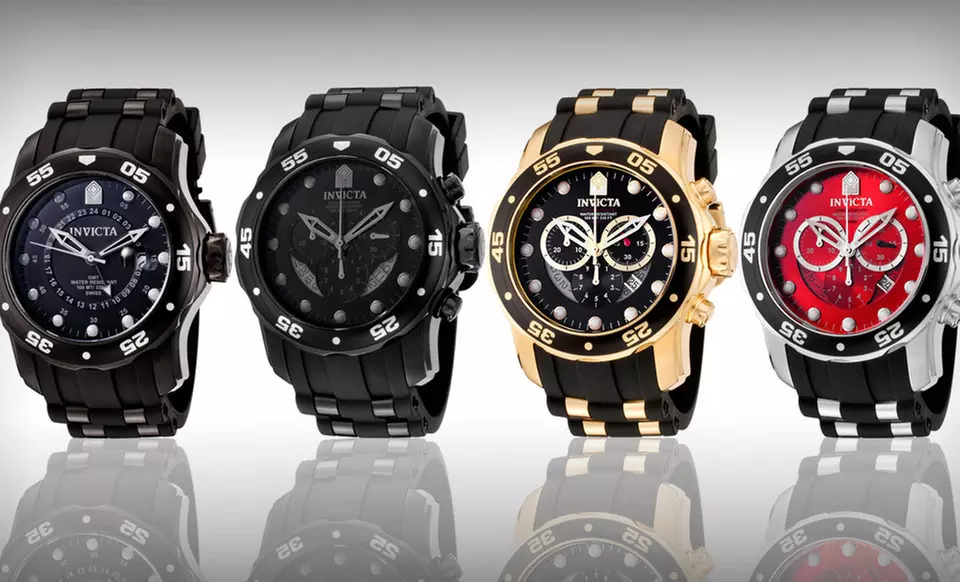 Invicta Men’s Pro Diver Watches (Up to 86% Off). Four Options Available. Free Shipping and Free Returns. - Primary Image