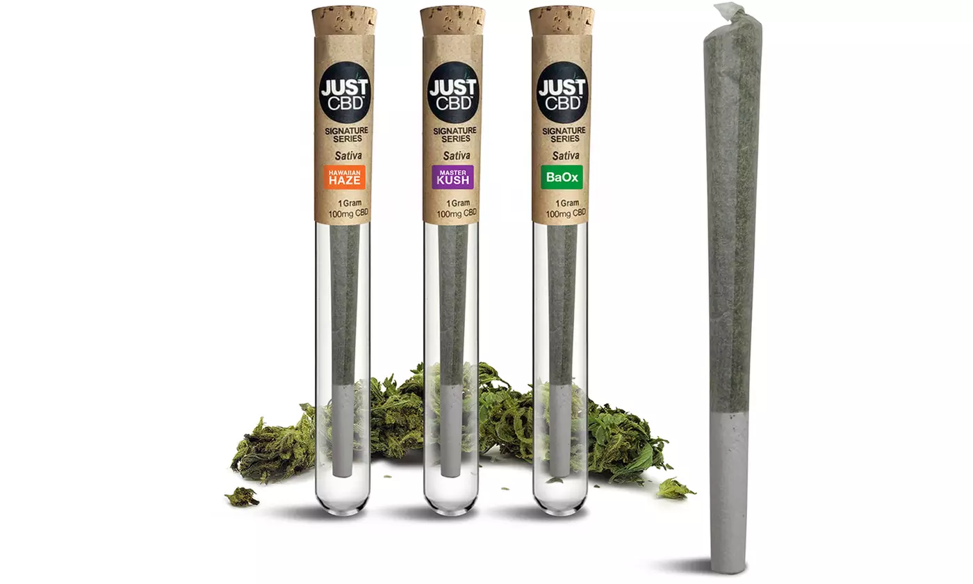 JustCBD Signature Hemp Pre-Rolled CBD Buds from JustCBD - Primary Image