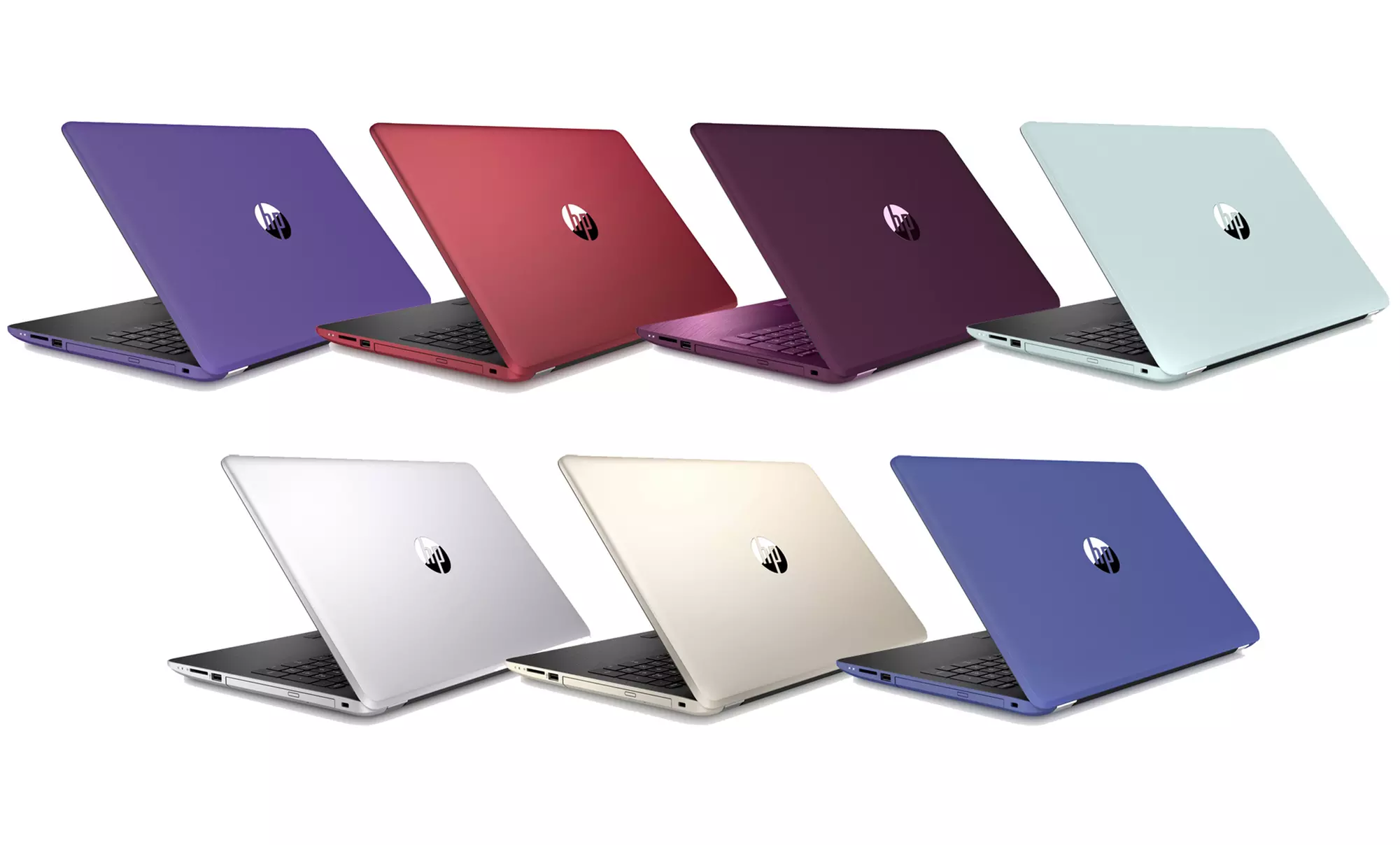 HP 15.6" Touchscreen Laptop with Intel Pentium N3710 Quad-Core Processor, 4GB RAM, and 1TB HDD - Primary Image