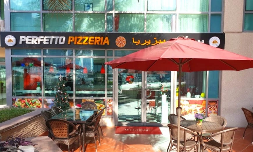 Image 3: Pizzas at Perfetto Pizzeria