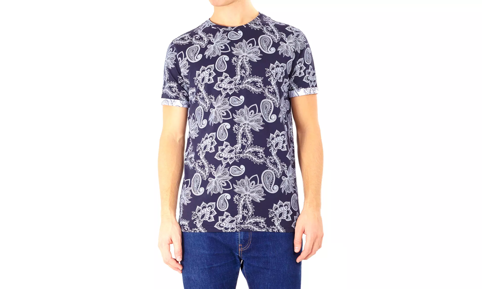 Patterned Summer T-Shirt - Second Medium