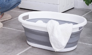 Collapsible Folding Silicone Laundry Basket