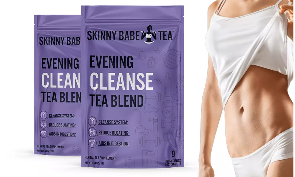 Skinny Babe Thermogenic Detox Weight Support Tea (1- or 2-Pack) - Primary Image