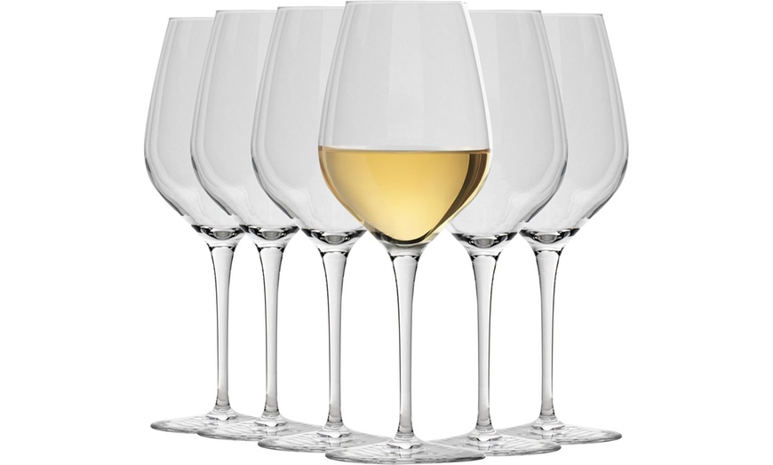 Image 5: Pack of Six Bormioli Rocco Wine Glasses